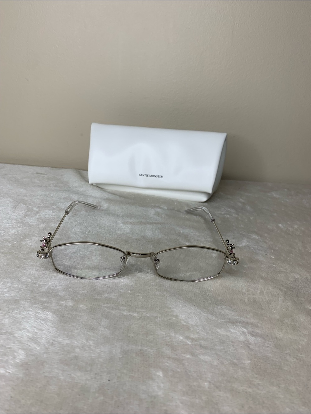 Mint Gentle Monster "2025" Jewelry Collection Gleam 02 Silver Sunglasses